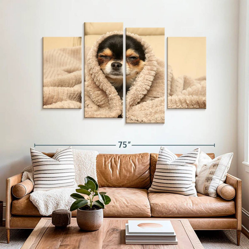 Brampt Cozy Chihuahua Dog, 42" H x 68" W