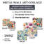 Edward - ensemble de 5 impressions murales florales