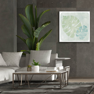 «Botanical 1 F» par Erin Clark, art mural sur toile