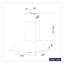 CIARRA 60Cm Convertible Cooker Hood