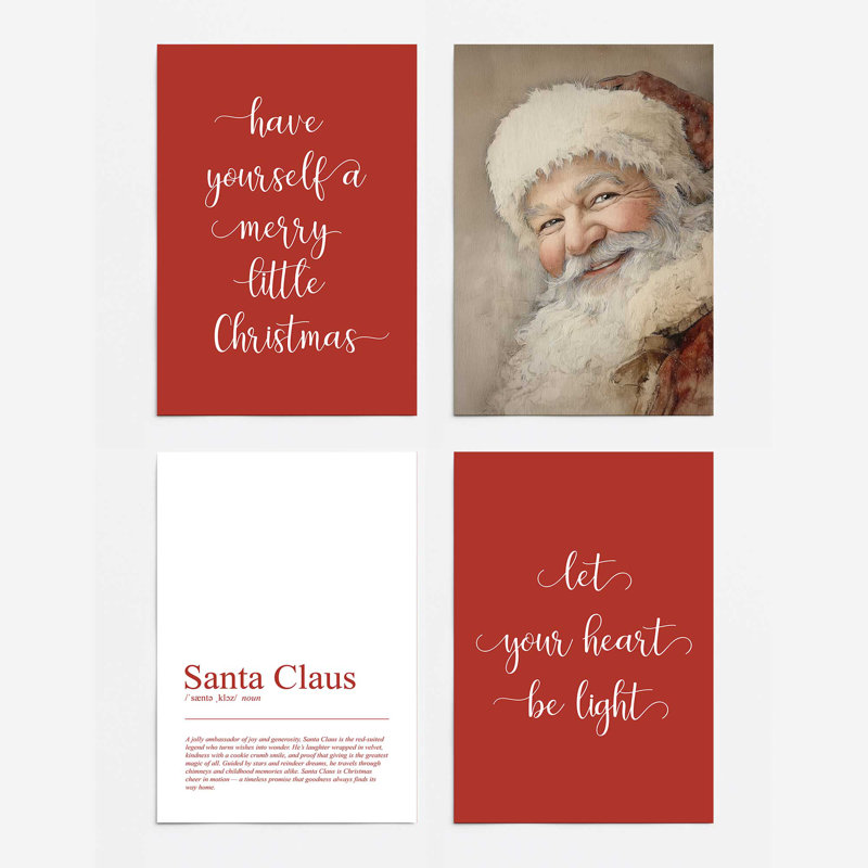 Merry Little Magic, reproduction d'art, H 10 po x l 32 po