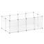 Large Small Animal Playpen DIY Pet Fence for Rabbit Hamster Puppy Guinea Pig Dog   