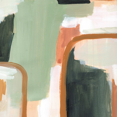 Patina Arc I by Annie Warren - No Frame Print on Canvas