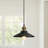 Azelene 1 - Light Single Pendant Light Fixture Pendant Lights Kitchen Island Lighting