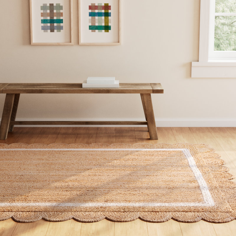 Inaki Jute/Sisal Area Rug, Rectangle 6' x 9'
