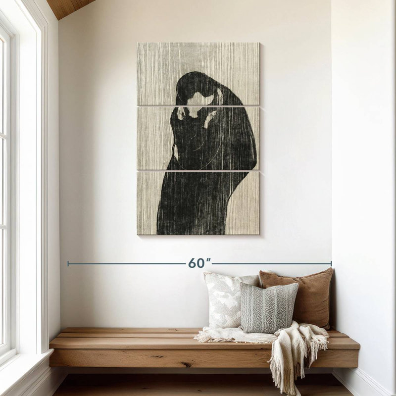 Hardie The Kiss IV 1902, H 45 po x l 28 po