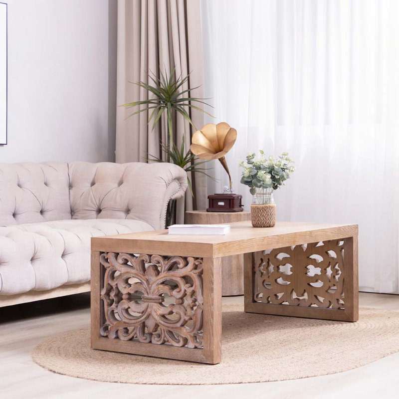 Table basse 47,2 pouces, Brun