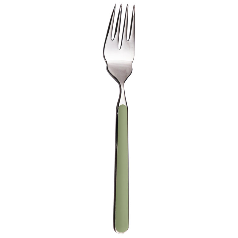 Fantasia Table Fish Fork - 48 Pieces - Vicuna, Salvia