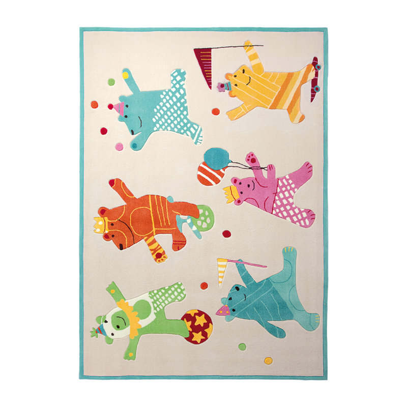 Dancing Bears Area Rug, 120 x 180cm