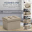 Repose-pieds avec rangement Michaelene-86939276