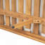 Causeuse d'extérieur en bois d'acacia