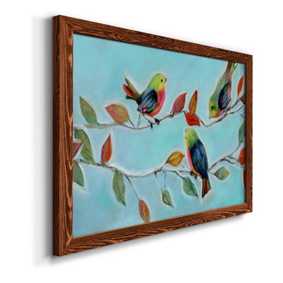 " Bitty Birds II " Painting Print