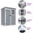 5 ft. W x 3 ft. D Resin Lean-to Storage Shed-96096658