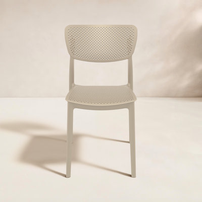Farrah Outdoor Stacking Dining Side Chair