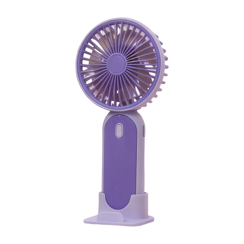 Petit ventilateur portatif pour étudiant USB, Purple