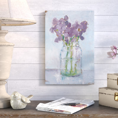 " Impressionist Floral Study II " Painting Print