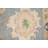 Handmade Blue Oushak Turkish Area Rug 9
