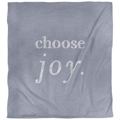 Housse de couette simple choose joy quot