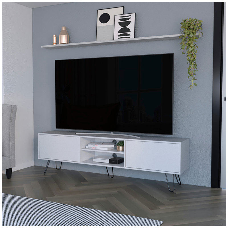 Tv Stand Franklin, Living Room, White