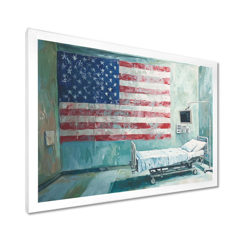 Kynzlee abordable Care Act aux États-Unis - art mural États-Unis, H 12 po x l 20 po, Reproduction encadrée d'une seule photo