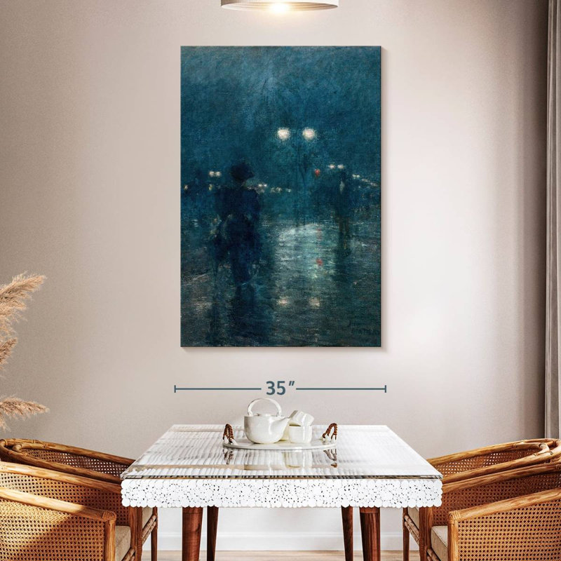 Aime Fifth Avenue Nocturne, 51" H x 34" W