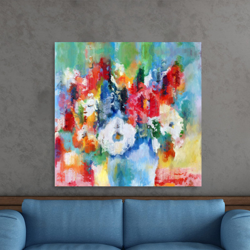 Reproduction sur toile tendue, H 48 po x l 48 po x P 1,5 po