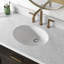 Ensemble de meuble-lavabo simple en bois massif avec plateau en marbre de 1,5 po Tidworth-746393926-765944300