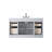 Ahner 60 inch Single Bathroom Vanity-768753169