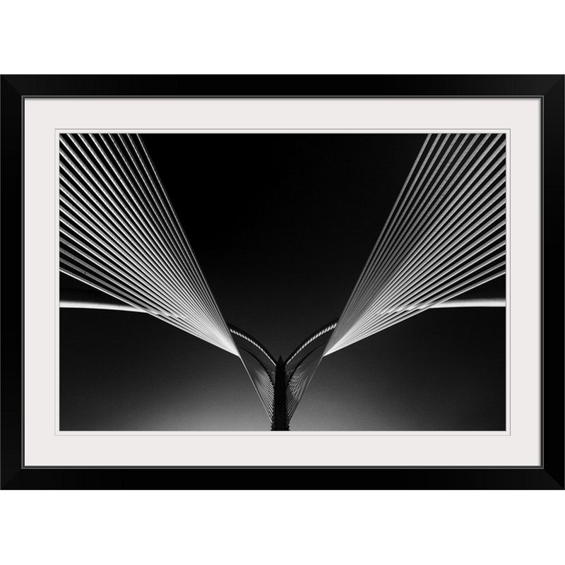 «Wings» de Straub par Nasrul Effendy, impression, Cadre noir, H 20 po x l 26 po x P 1 po