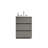 24" Bathroom Vanity with Sink-296865101-296865102