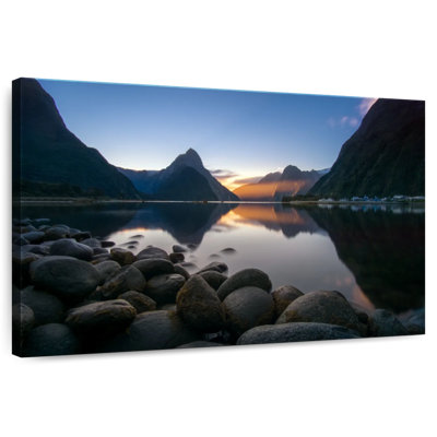 Nicci Milford Sound Sunset Lake