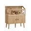 Grande cage pour petits animaux, armoire de rangement en bois