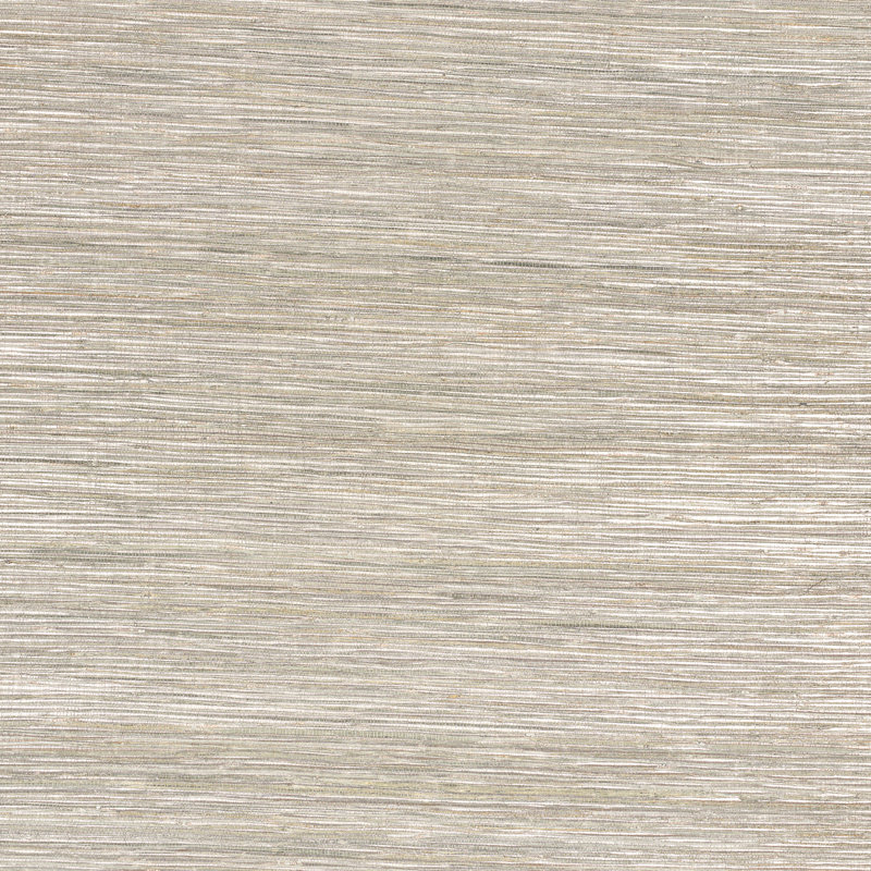 Metallized Flax Wallpaper, Sage