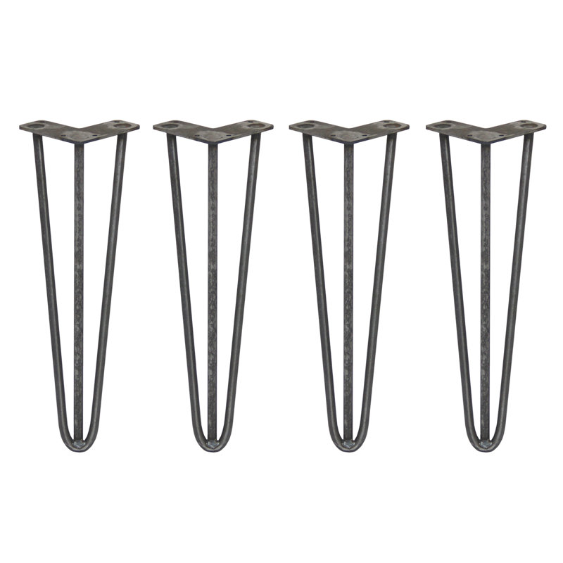 Thrailkill Table Leg, Silver, 40.64cm H x 11cm W x 8cm D