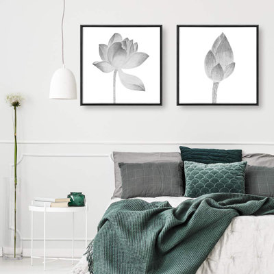 Minimal Botanical, reproduction sur toile 2 pièces