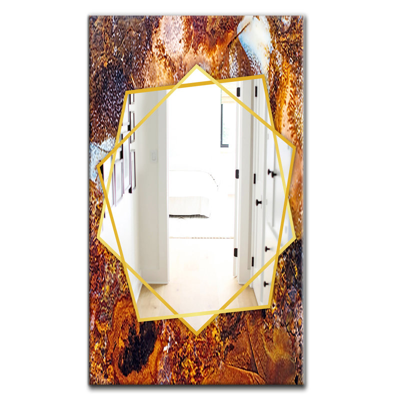 Miroir d'appoint mural Moss Agate, H 39,4 po x l 29,5 po