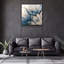 Superbe peinture décorative en verre trempé de 19,7 po x 19,7 po | 100% verre trempé, épaisseur: 0,16 pouce | Impression UV pour des couleurs éclatantes | Parfait pour la décoration intérieure, le salon ou le bureau