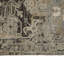 Black Contemporary Silk Wool Blend Rug