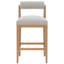 Oaklie Rolled Back Barstool-197386445
