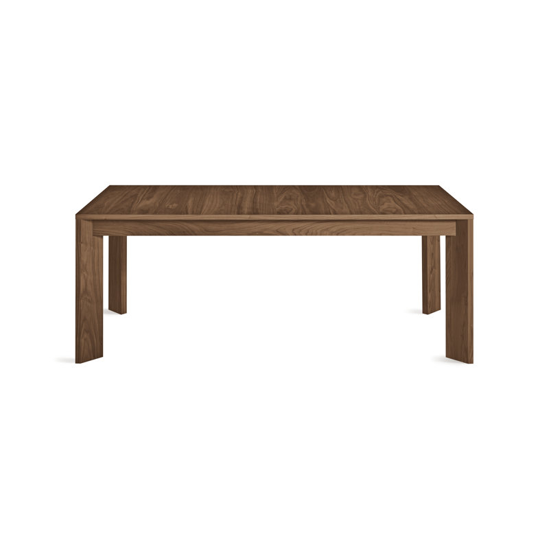 Moreover Solid Wood Dining Table, Walnut, 37" W x 84" L