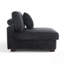 Upholstered Accent Chair with Footstool-1175667113