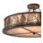 Wyncote Glass Semi Flush Mount