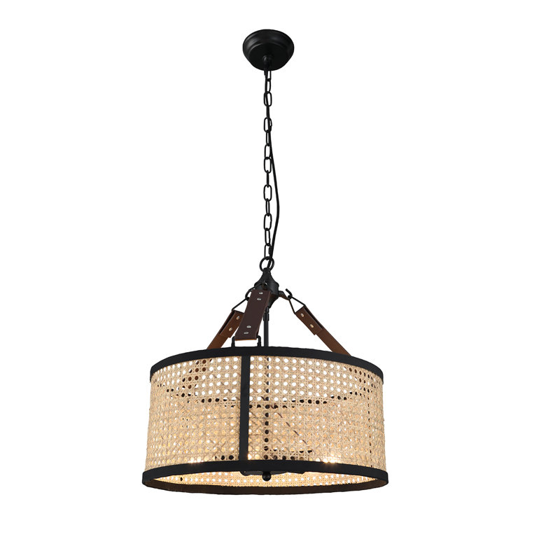 Adein 4 - Light Dimmable Drum Chandelier
