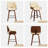 24'' Swivel Upholstered Counter Stool-1641543439