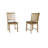 Huerfano Valley 6 - Person Solid Wood Top Four Leg Base Dining Set