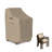 Stackable Patio Chair Cover, Heavy Duty Waterproof Outdoor Furniture Cover With Drawstring, Buckles, Air Vent, Durable Fabric (Beige, 26"W X 34"D X 45"H)-1489174813