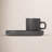PILAR Stoneware Espresso Cup with Tray-35963336