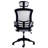 Techni Mobili Modern High-Back Mesh Executive Office Chair With Headrest And Flip-Up Arms