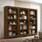 Jacon 72" H Wood 5-Shelf Bookcase with Wire Management -2064305777