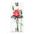 Red Rose with Buds - Traditional Wall Clock-1426112746